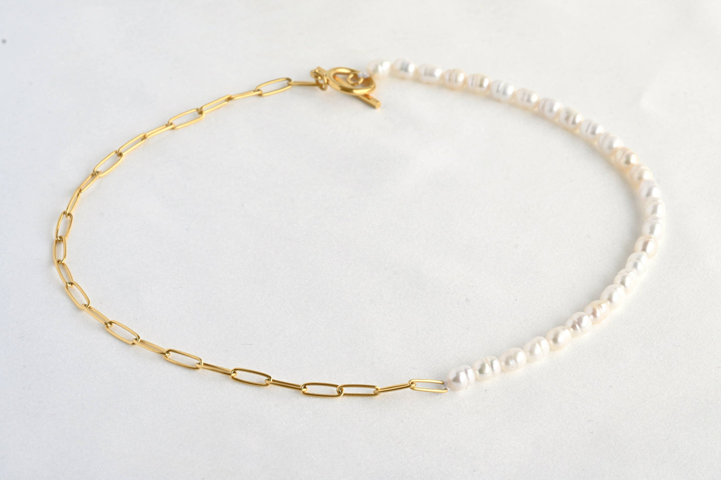 Pearl Toggle Necklace