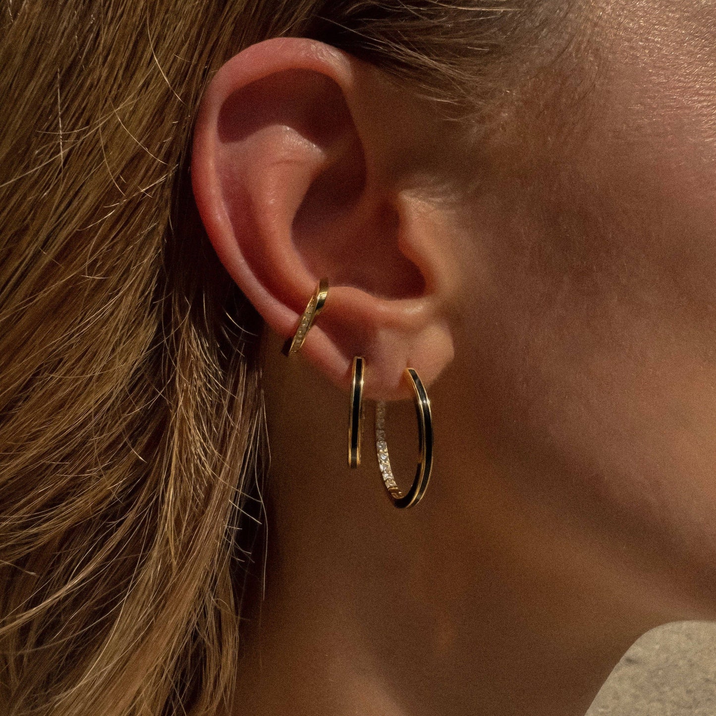 Inali Enamel Hoops x Hoft Studios